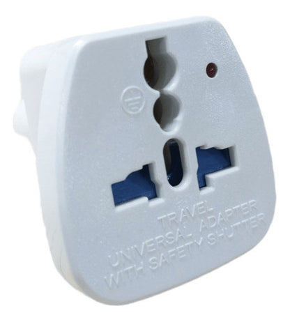 Adaptador Enchufe Universal Europeo Americano 110/220V - Deus Group 
