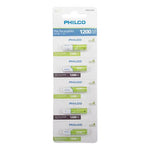 Blister 5 Pilas Recargables Aaa 1200 Mah Multiusos Philco - Mi tienda