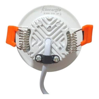 Panel Plafon Led Embutido Empotrado Redondo 3w 7cm - Deus Group