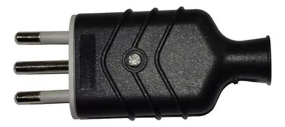 Enchufe Macho Volante 2p / T Pesado  16a 250v Sec Ancho - Deus Group 