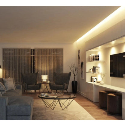 Cinta Led Slim 2835 Ip54 Colores 20 Metros Conector 220v - Deus Group 