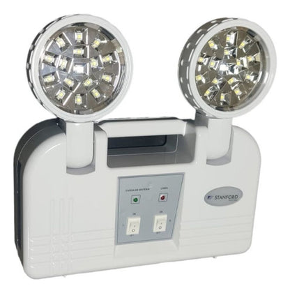 Luminaria Lámpara Foco Led Equipo Emergencia Sec Portable - Deus Group 