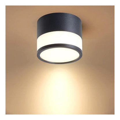 Panel Sobrepuesto Con Vidrio Decorativo Led 7w Luz Cálida - Deus Group