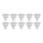 Pack 10 Ampolletas Sec Led Dicroicas Empavonadas Gu10 5w - Deus Group