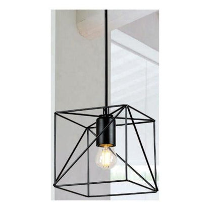 Lampara Techo Porta E27 Sirius Cuadrada Konnergie Deus - Deus Group