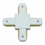 Conector Para Riel Monofásico En X Tipo Cruz 220v 4 Extremos - Deus Group