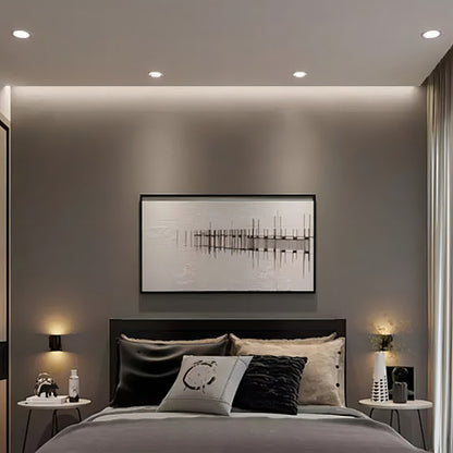 Foco Panel Plafon Redondo 24w 30cm Led Embutido Empotrado Color Blanco Cálido 3000k - Deus Group 