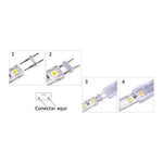 Conector Enchufe Cinta Led 220v 2835 Delgada Ip40 Deus Group - Deus Group