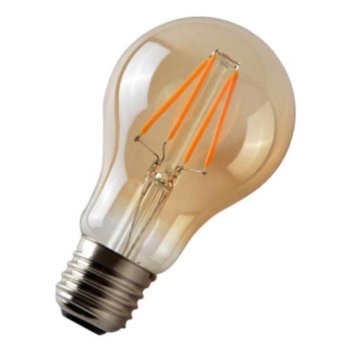 Pack 4 Ampolletas Led A60 Vintage 6w E27 2700k Ambar Retro - Deus Group
