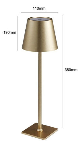 Lampara Led Táctil Elegante Portátil Recargable Usb Velador - Deus Group 