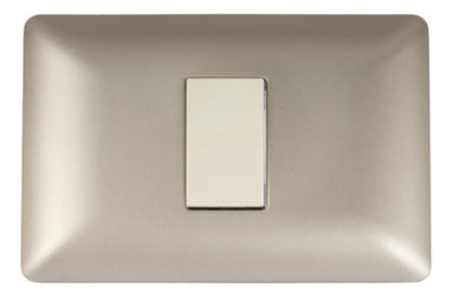 Interruptor Simple Champagne 220v Sec Encendido Apagado Deco - Deus Group 