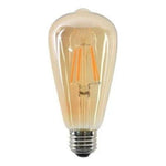 Pack 6 Ampolletas Vintage LED Edison Filamento E27 4W - Deus Group