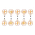 Pack 10 Ampolleta E27 Led G80 8w 2700k Konnergie Deus - Deus Group