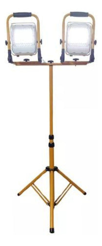 Atril Trípode Soporte Con Focos Recargables 30w Portatil 150 - Deus Group 