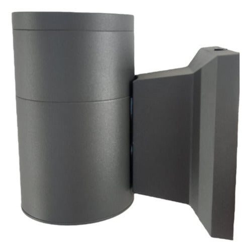 Aplique Led Kapelle Cilindro Ip54 Simple Gu10 Konnergie Deus