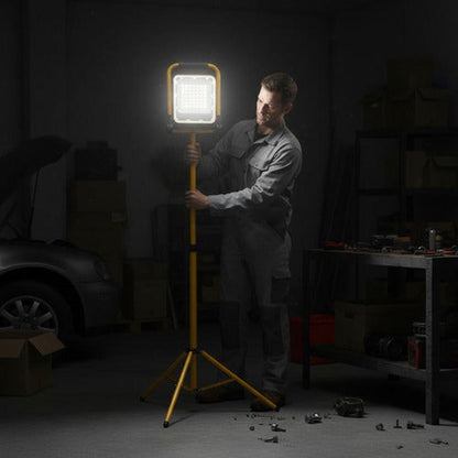 Atril Trípode Soporte Con Foco Recargable 50w Portatil 150cm