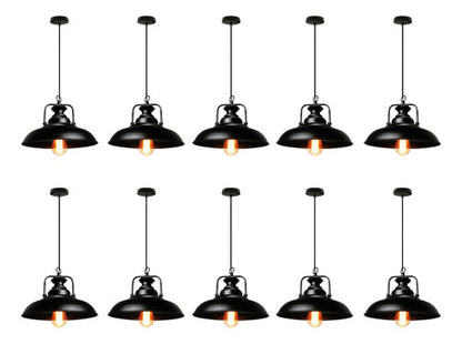 Pack 10 Lampara Techo Porta E27 Afomalhaut Konnergie Deus - Deus Group 