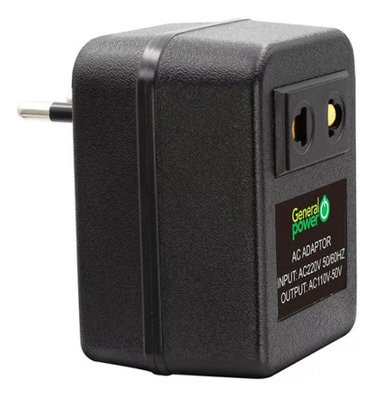 Auto Transformador Corriente 220v A 110v 50 Watts Portátil - Deus Group 