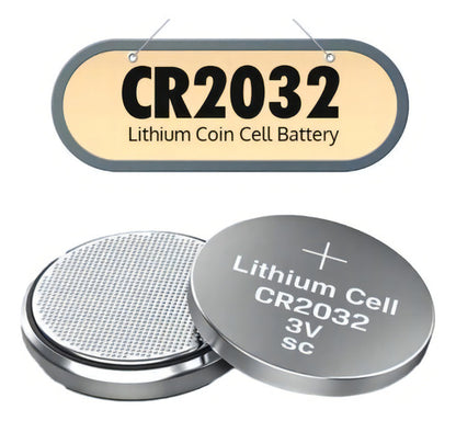 Conveniente Tira De 5 Pilas Forma Botón Cr2032 3v Para Reloj - Mi tienda 