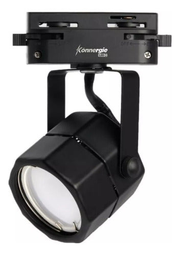 Foco Lampara Riel Monofásico Porta Ampolleta 220v Decorativo