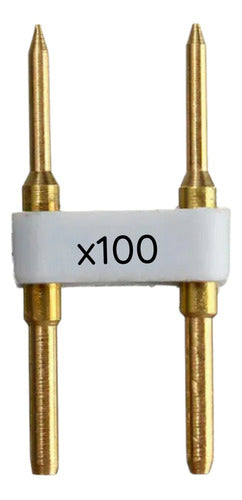 CONECTOR PIN 2835 220V | 100 Unidades | Conexión Rápida - Deus Group 