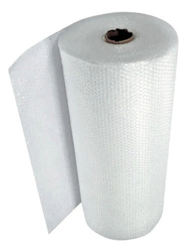 Rollo De Plástico Burbuja 1x80 Metros Embalaje Transparente