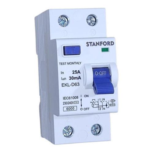Interruptor Diferencial 2x25a 30ma 230v 240v - Deus Group