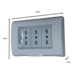 Tomacorriente Embutido Triple 10/16a Exterior Ip55 250v Sec - Mi tienda