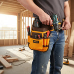 Porta Taladro Con Cinturón 7 Bolsillos 8kg Ingco Htbp030128 Amarillo