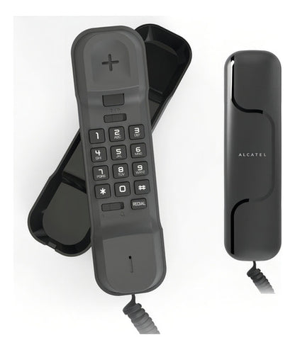 Teléfono Alcatel T06 Fijo - Color Negro - Mi tienda 