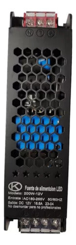 Fuente Poder Profesional Cinta Camara Switch 12v 200w 8.33a - Deus Group 