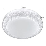 Lámpara Plafón Led 48w 26cm Redondo Sobrepuesto Elegante - Deus Group