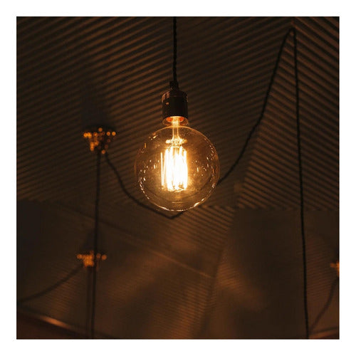 Pack 3 Ampolleta E27 Led G80 8w 2700k Konnergie Deus - Deus Group