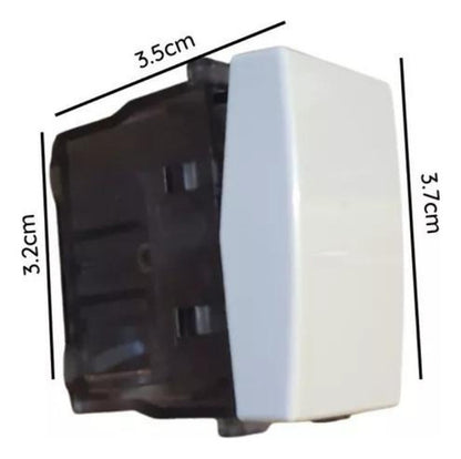 Modulo Interruptor Conmutador 16a 250v 9/24 Stanford - Deus Group 
