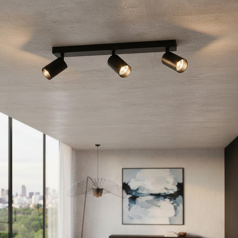 Aplique Triple Porta Ampolleta Dicroica Dirigible