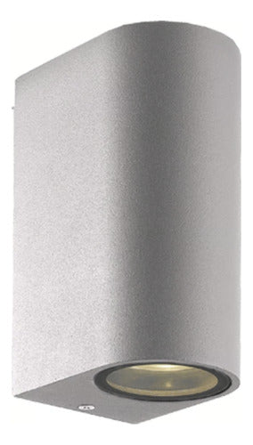 Aplique Led Exterior Kapelle Ip54 Doble Gu10 Konnergie Deus - Deus Group 