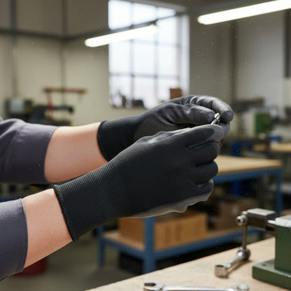 Guantes De Seguridad Palma Pu Flex Protección Industrial