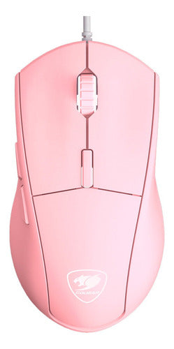 Mouse Gamer Cougar Minos Xt Pink Color Rosa - Deus Group 