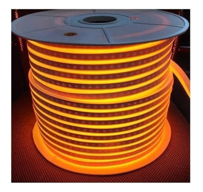 Cinta Led Neon 10 Metros + Conector Al 220v Colores A Elegir