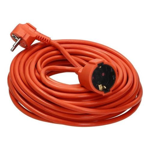 Extensión Eléctrica Para Exterior Obras Jardín Schuk 15 Mts Color Naranja - Deus Group
