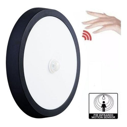 Panel Plafon Led 18w Sobrepuesto Redondo Sensor Movimiento - Deus Group