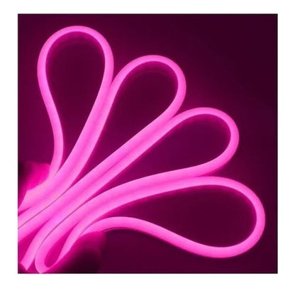 Cinta Led Neon 10 Metros + Conector Al 220v Colores A Elegir