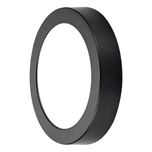 Panel Plafon Led Sobrepuesto Bio Negro Redondo 6w - Deus Group