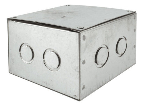 Caja Metalica Pregalvanizada Distribucion Tubos 150x150100 - Deus Group 