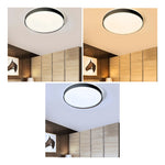 Lámpara Led 96w 50cm Redonda Sobrepuesta Elegante + Control - Deus Group