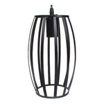Lampara Colgante De Fierro Oval Vintage E27 - Deus Group