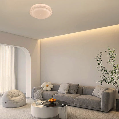 Lámpara Plafón Led 48w 26cm Redondo Sobrepuesto Elegante - Deus Group 
