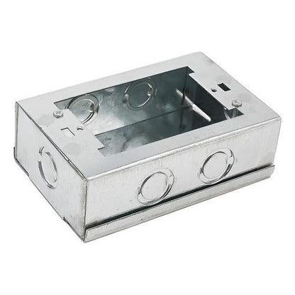 Caja Chuqui Metalica Pre Galvanizada 118x76x40mm Stanford