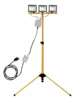 Pack 3 Foco Led 30w Soporte Atril Tripode 150cm + Cableado