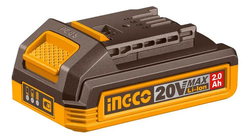 Batería Ingco Fbli2001 20v 2ah Ion Litio P20s Industrial